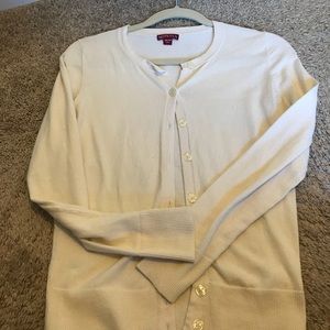 Merona XS cream cardigan